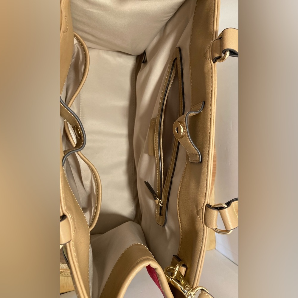 International Concepts Large Ombre Caitlinn Tote - Picture 6 of 11